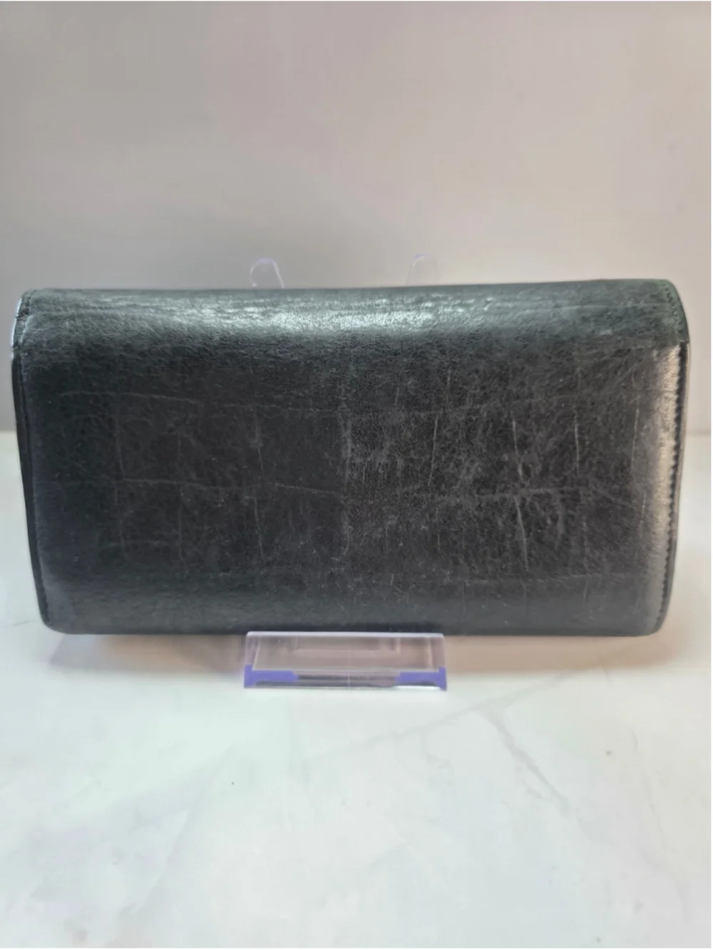 Saint Laurent YSL Black Leather Wallet